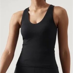 Athleta Black Aurora Cami Tank Top L